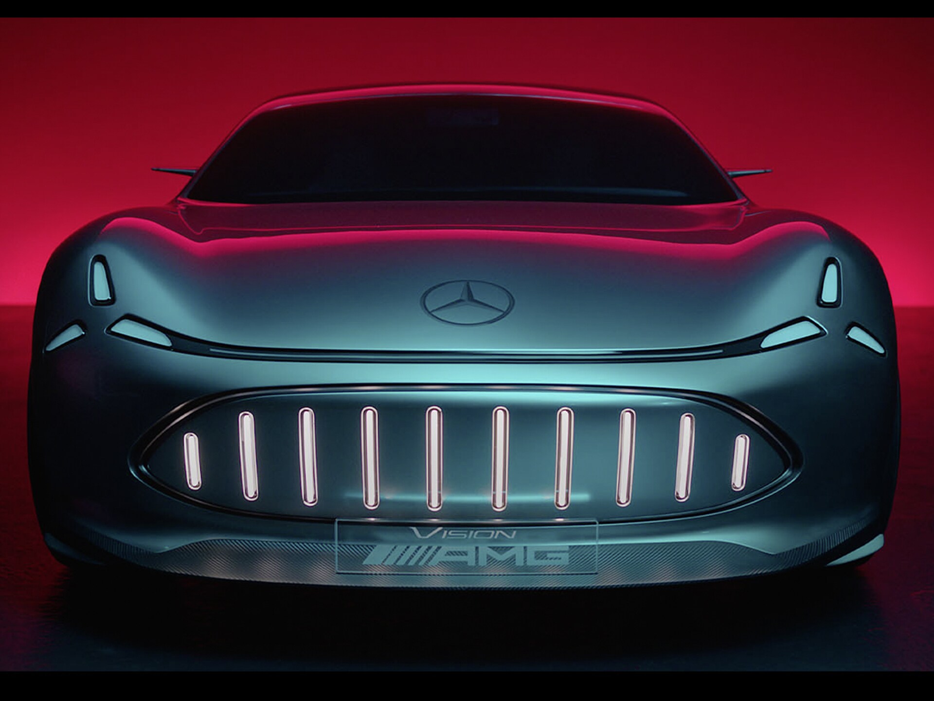 Vision AMG | Mercedes-AMG Vista frontal del Vision AMG.