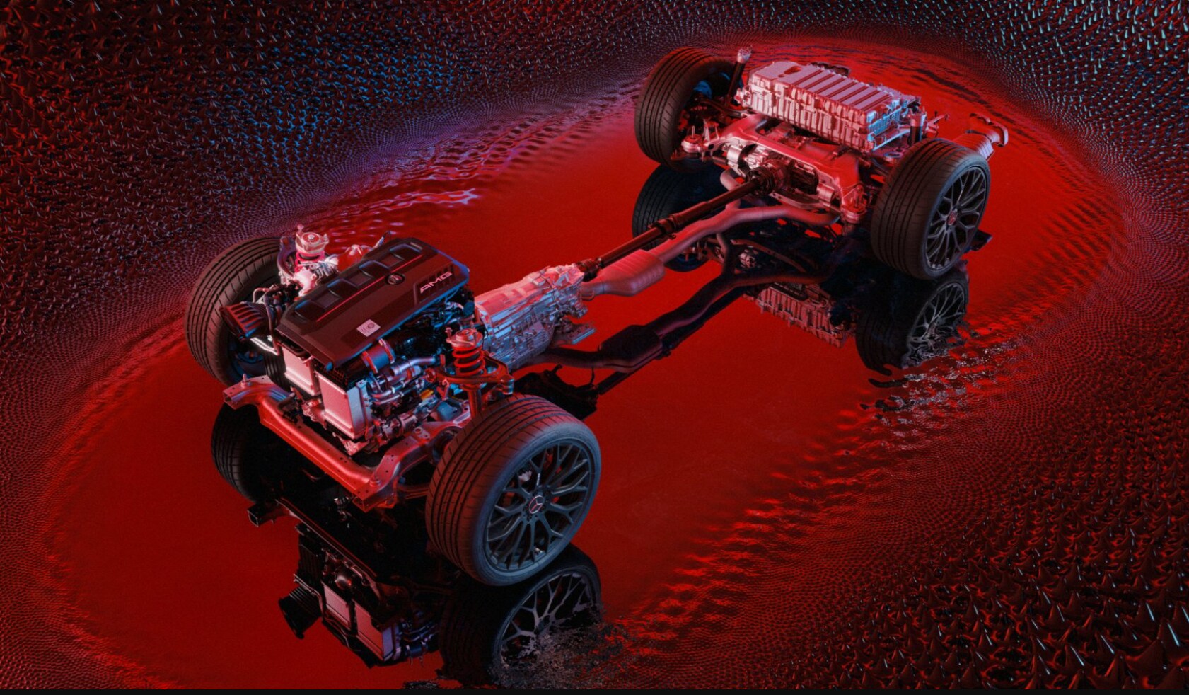 Eléctricos | Alto rendimiento | Mercedes-AMG Arquitectura de la plataforma para modelos eléctricos de Mercedes-AMG.