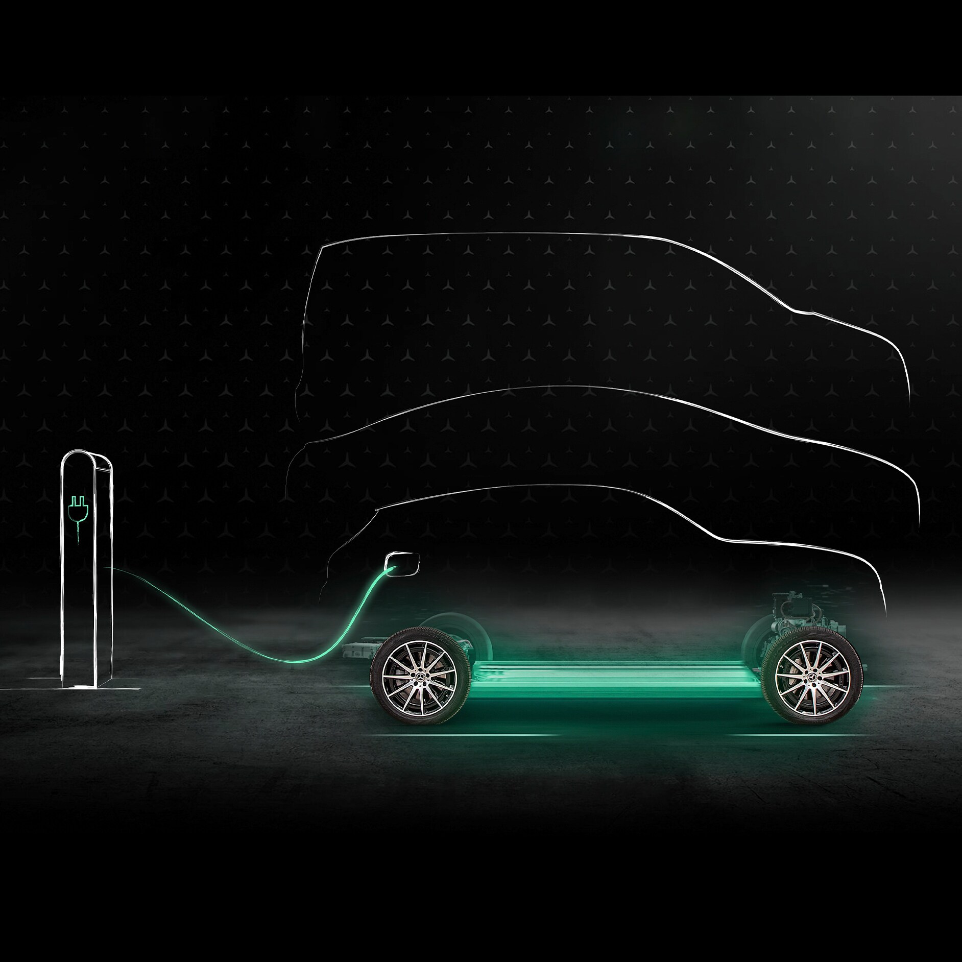 Green Charging | Mercedes-Benz Vans Green Charging para furgonetas Mercedes-Benz.